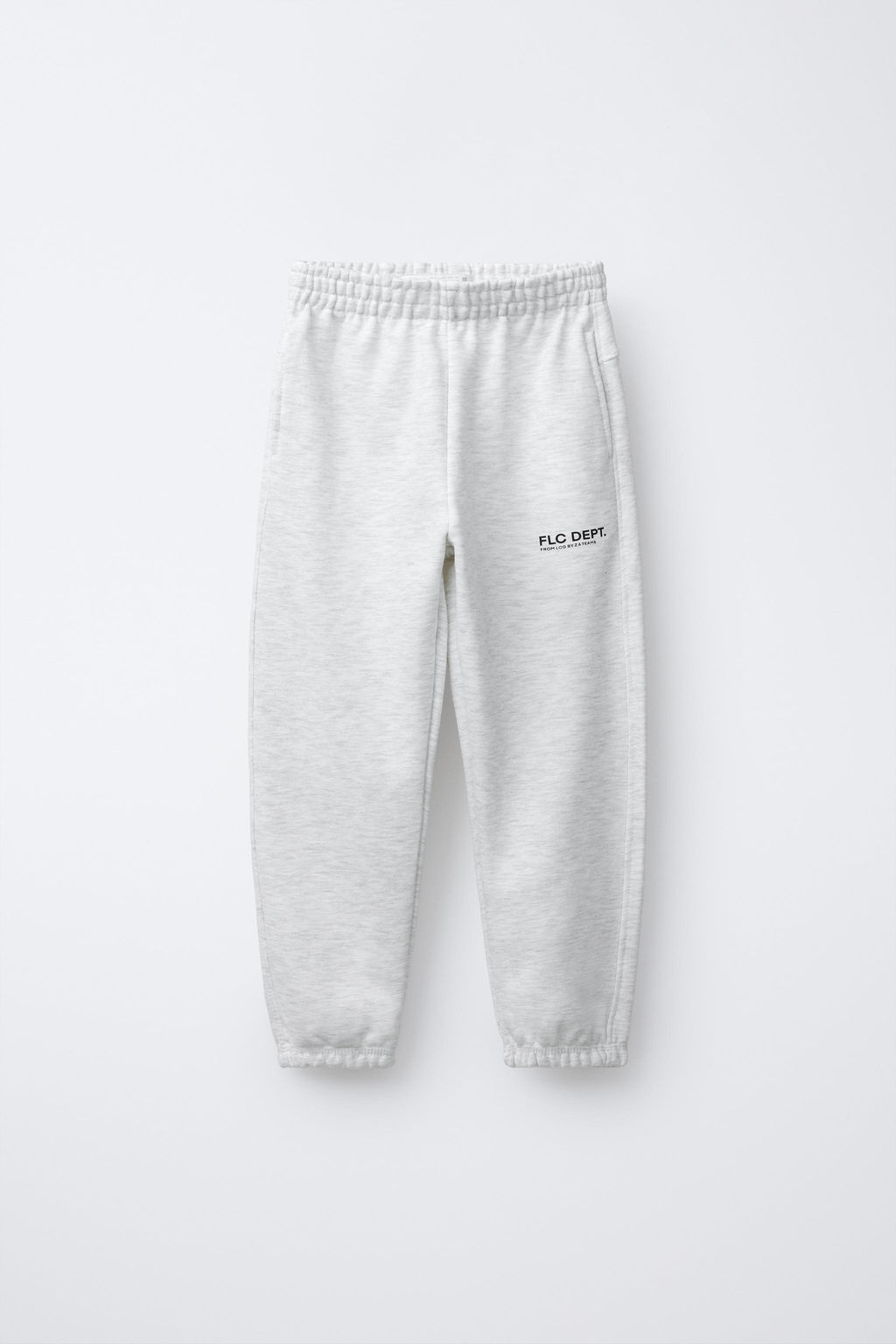 PANTAL?N JOGGER TEXTO / Gris vigor? - Zara фото 4