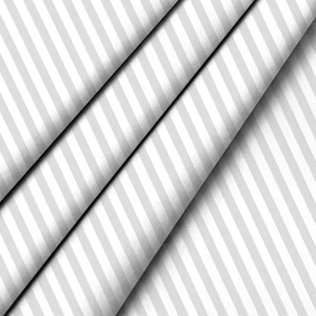 КПБ 2.0 люкс перкаль Fine Line с простынью на резинке (70х70) рис. 6793-1 Мелодия сна (белый) new - Тейковский хлопчато-бумажный комбинат фото 3