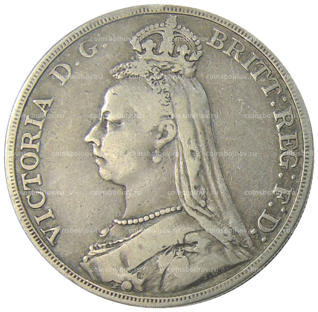 1 крона 1889 года Великобритания