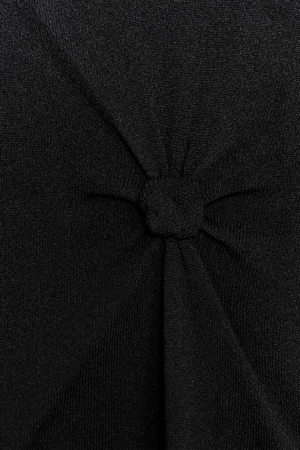 KNOT DETAIL KNIT TOP - Zara фото 9