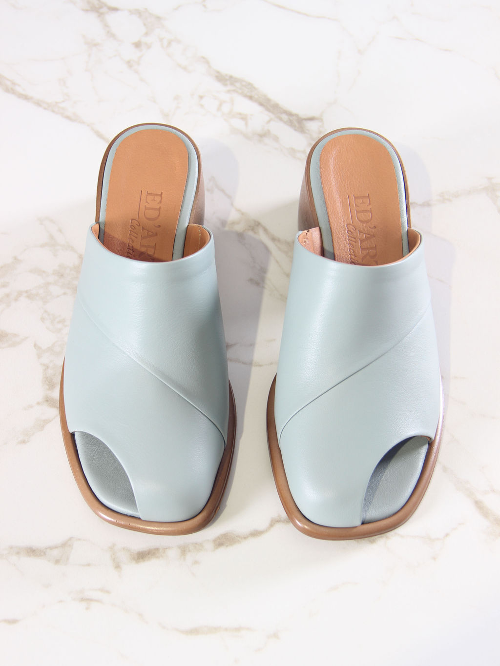 Сабо 5300.23663be.Авокадо лион+коричневый