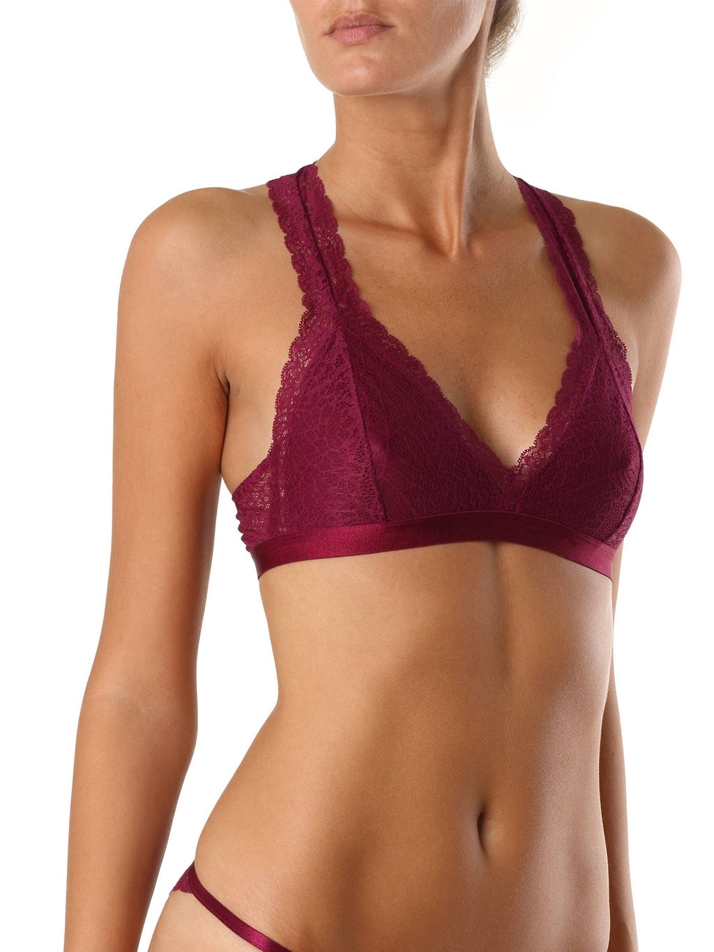 CONTE Бюстье TROPICAL LBE 782 bordo - Conte elegant фото 3