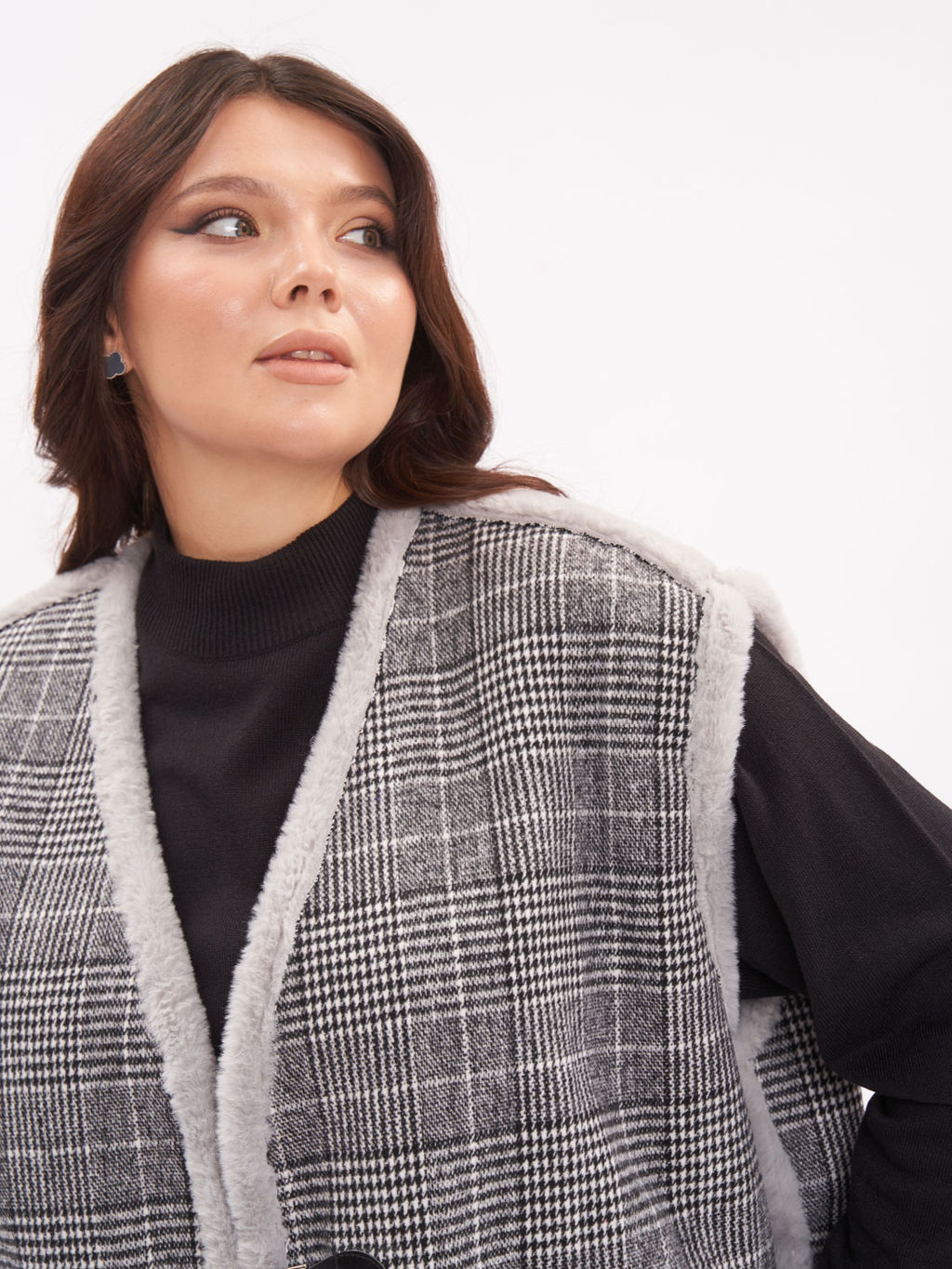 Жилет меховой GL05023SQU23 - Артесса фото 10