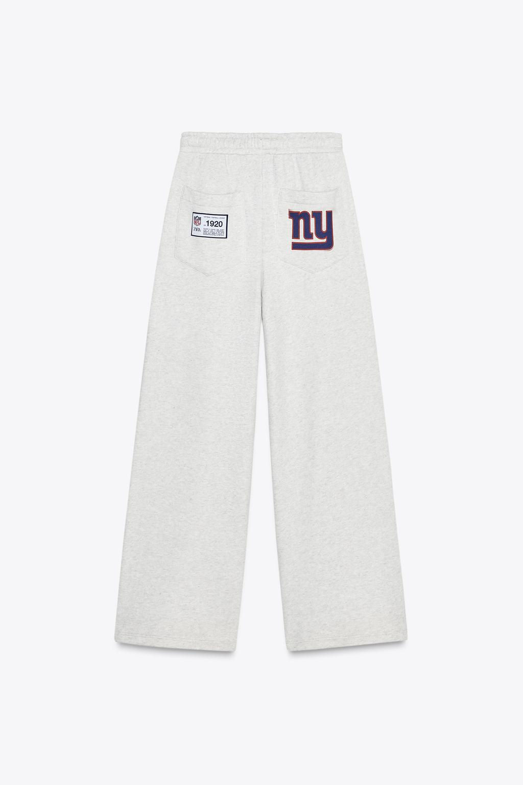 NFL GIANTS FLEECE TROUSERS - Zara фото 7
