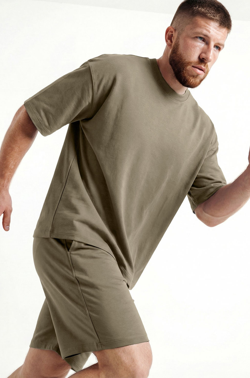 Мужской костюм из футера с шортами Happyfox