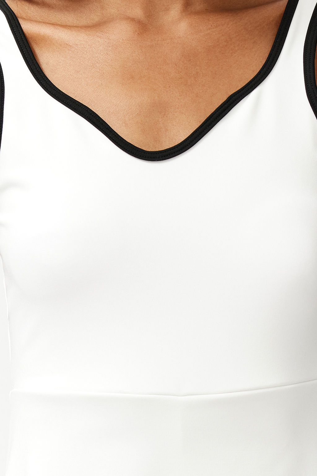 TRENDYOLMILLA Siyah Biye Detayl? 2 Katmanl? Ici Sortlu Tenis Orme Spor Elbise THMSS24EL00000 фото 5