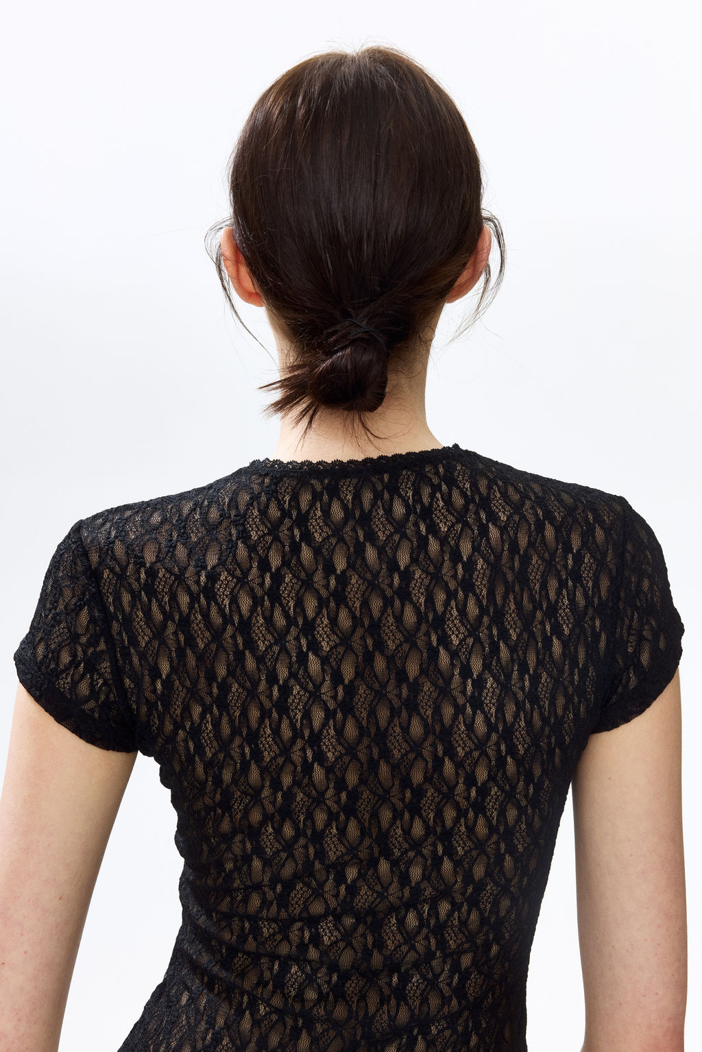 Body tanga en punto efecto encaje - H&m фото 4