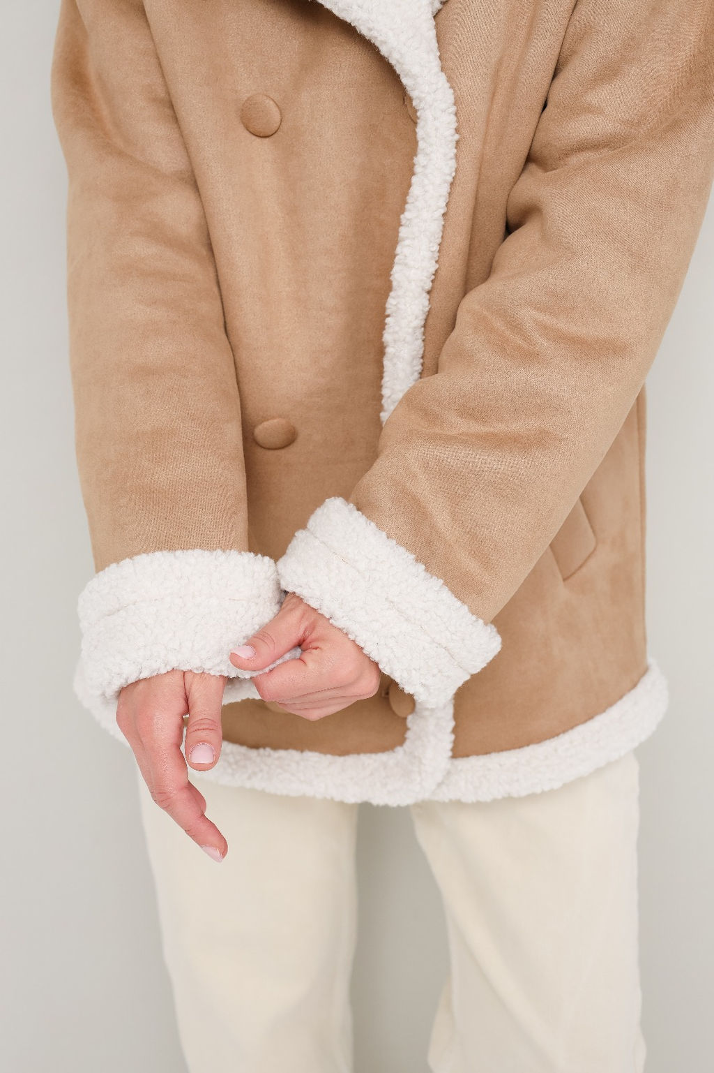 Куртка 11-425 бежевый - Pur pur фото 3