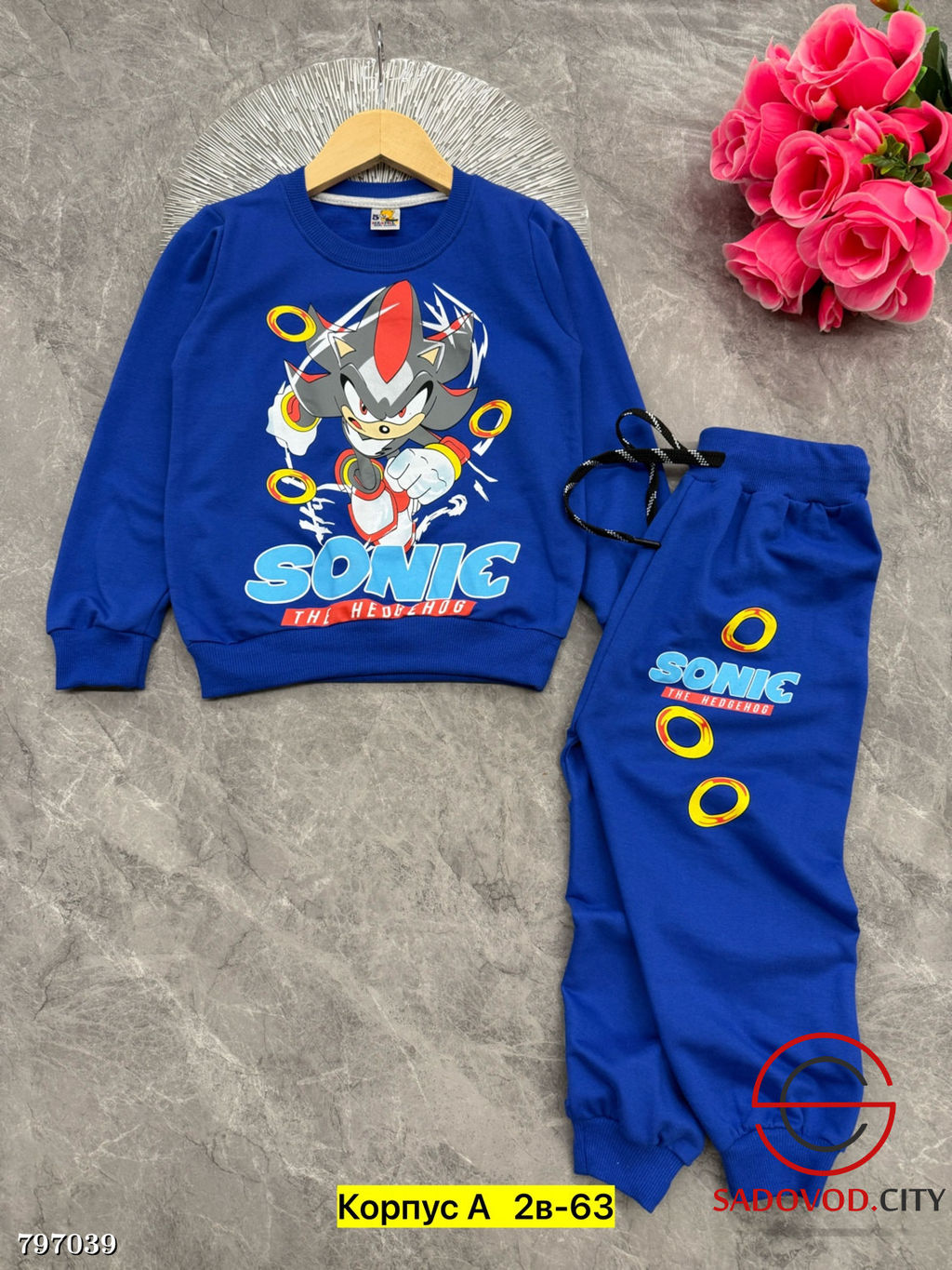 Костюм двойка с рисунком