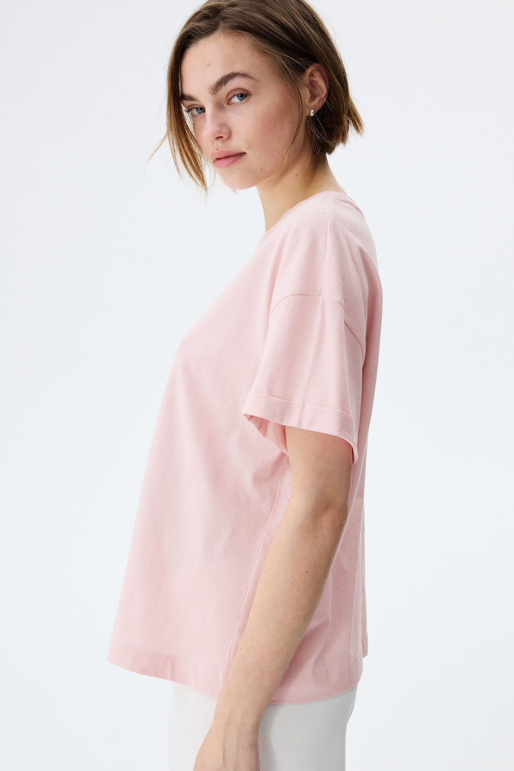 Camiseta de algod?n de corte holgado - H&m фото 6
