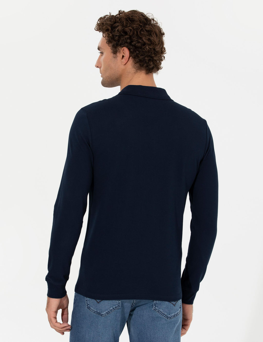 Темно-синий зауженный свитшот - Cacharel фото 11