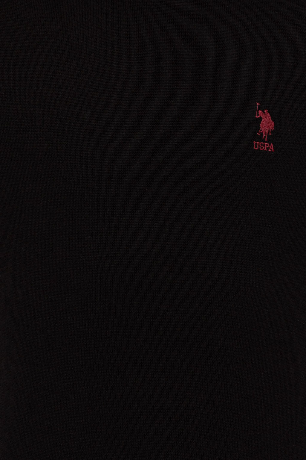 U. S. Polo Assn Мужская черная водолазка базового трикотажа, свитер - U.s. polo assn фото 12