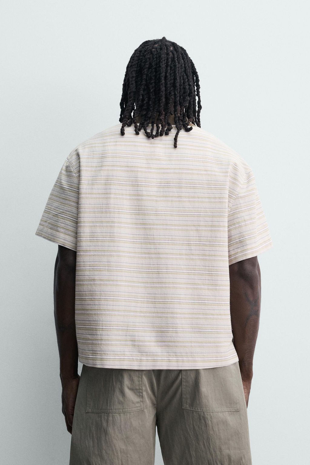 CAMISA POLO RELAXED FIT RAYAS / Lima - Zara фото 3
