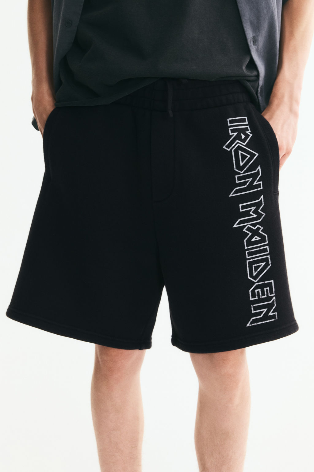 Pantal?n corto en sudadera Relaxed Fit - H&m фото 8