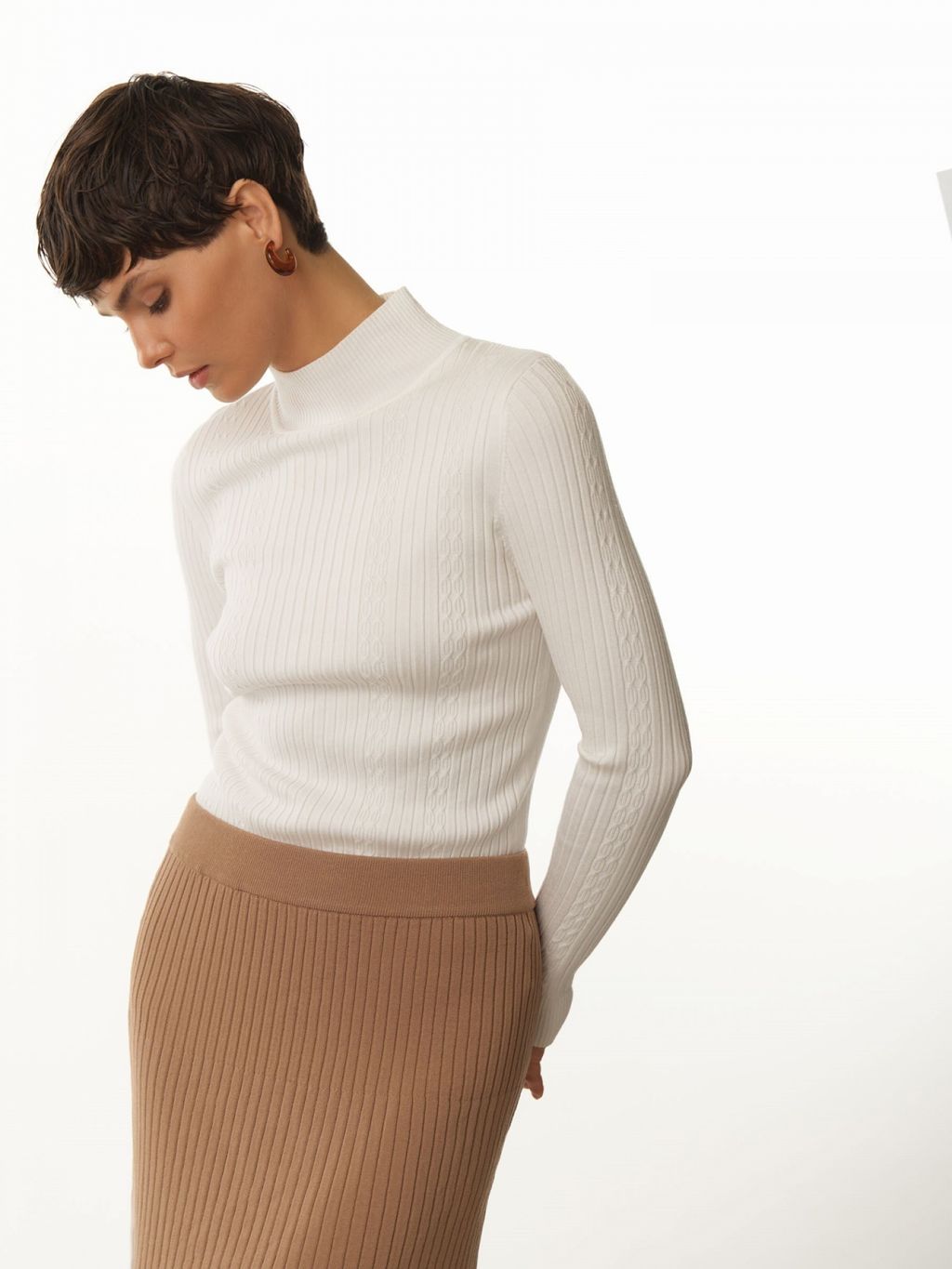 Conso/KTL 230703 - milk Водолазка женская фото 6