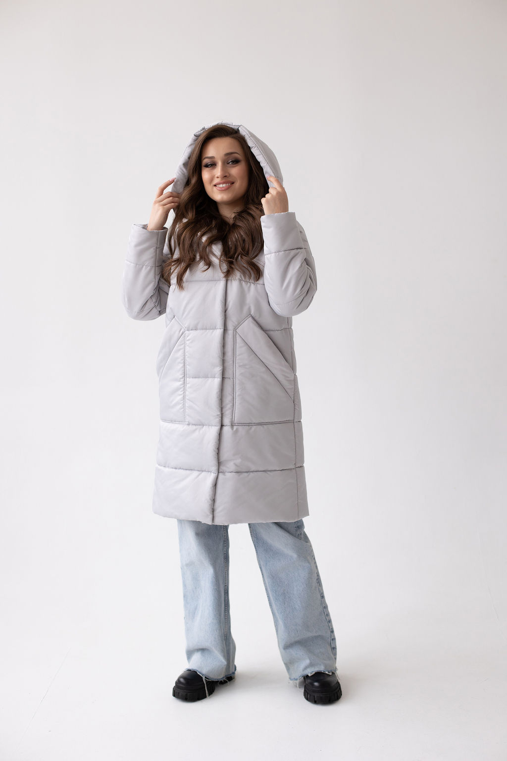 Куртка женская демисезонная 23982 (графит) - Kankan фото 22