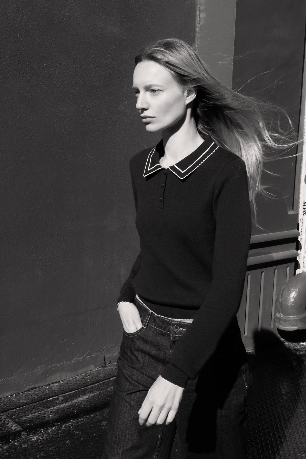 KNIT POLO SHIRT WITH CONTRAST TRIMS - Zara фото 7