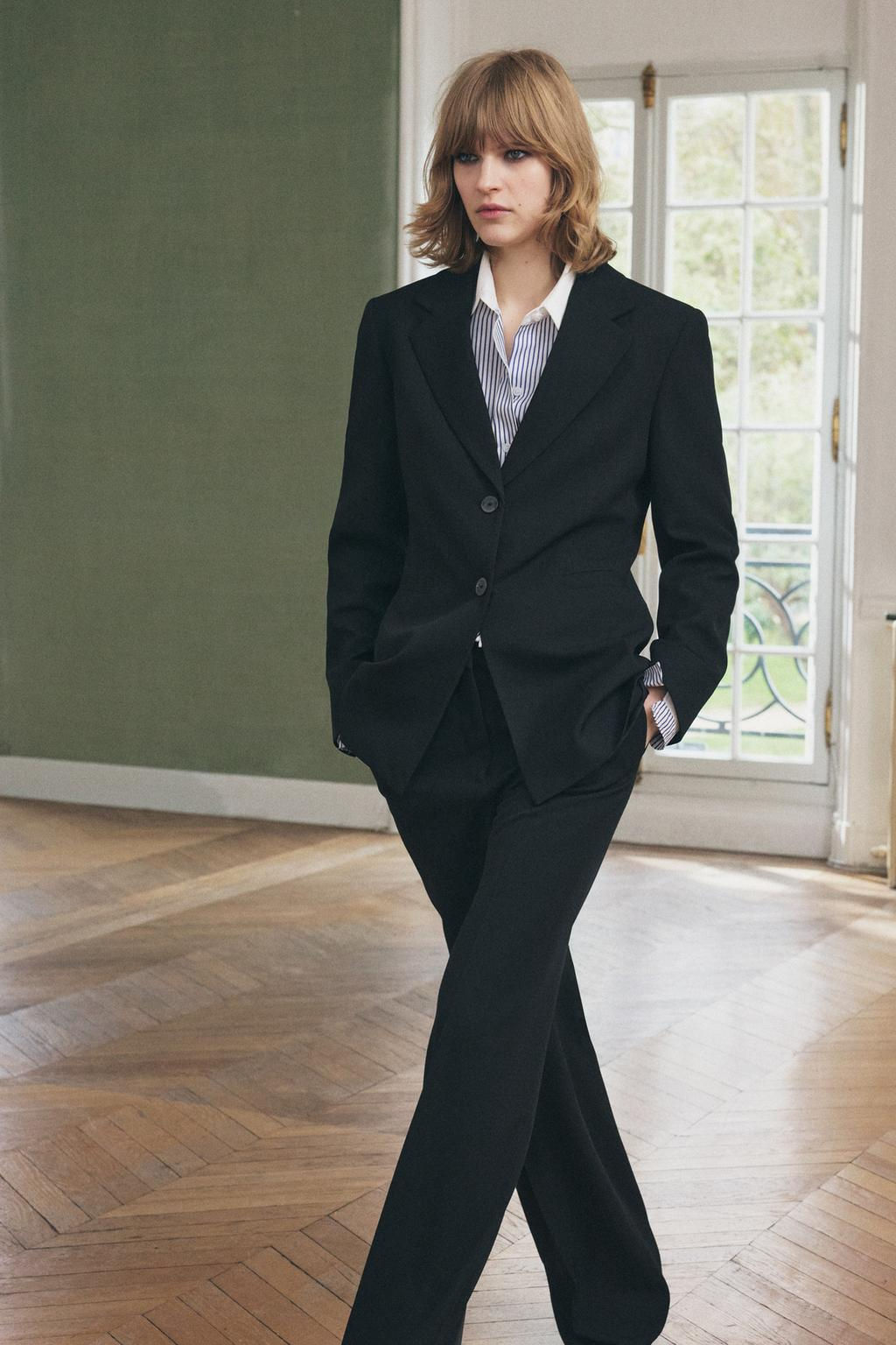 ZW COLLECTION FITTED BLAZER - Zara фото 4