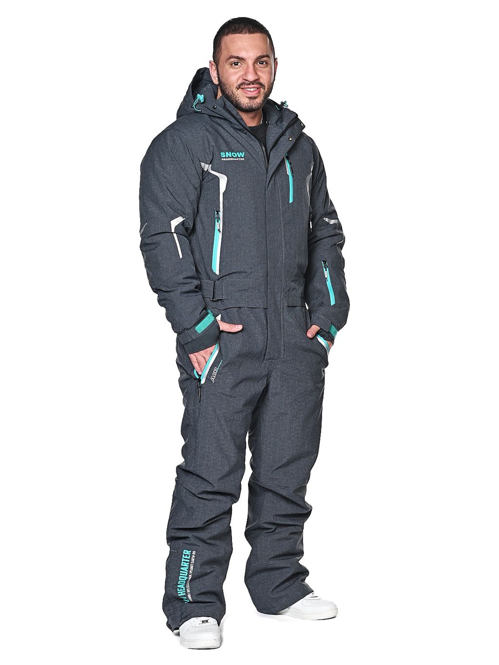 Комбинезон A-89001 Серый