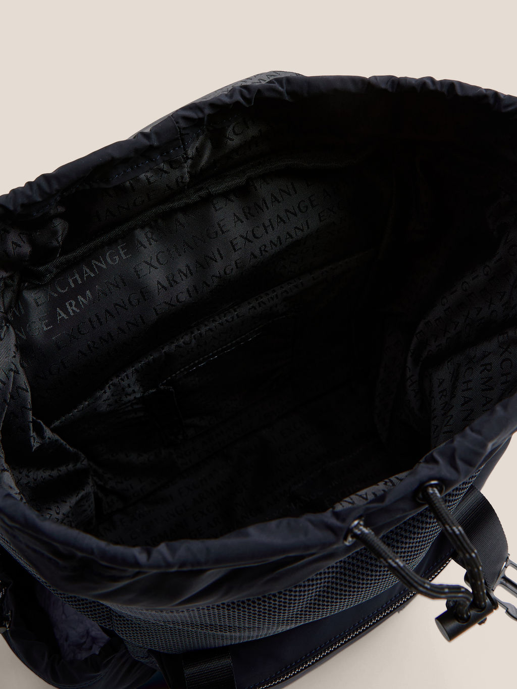 Мужской рюкзак ARMANI EXCHANGE BLU EDITION Артикул 4368232, темно-синий  фото 4