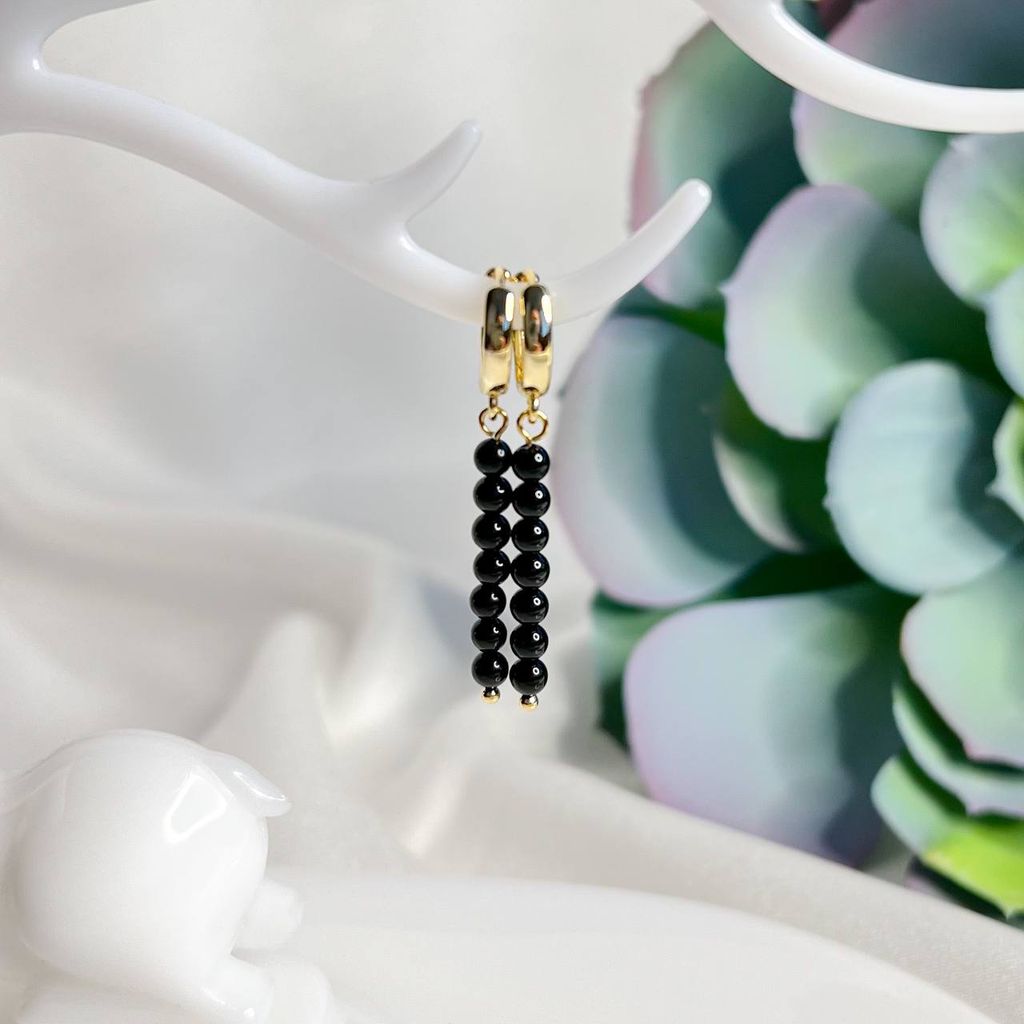 Бусины для украшений из Горного Хрусталя (3 шт)