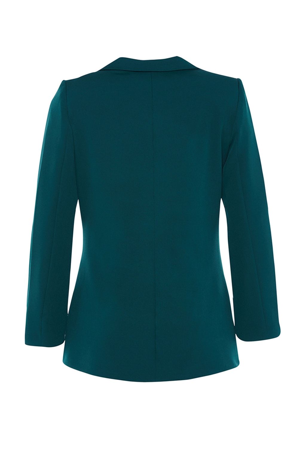 TRENDYOLMILLA Antrasit Regular Astarl? Dugme Detayl? Dokuma Blazer Ceket TWOAW21CE0264 фото 10