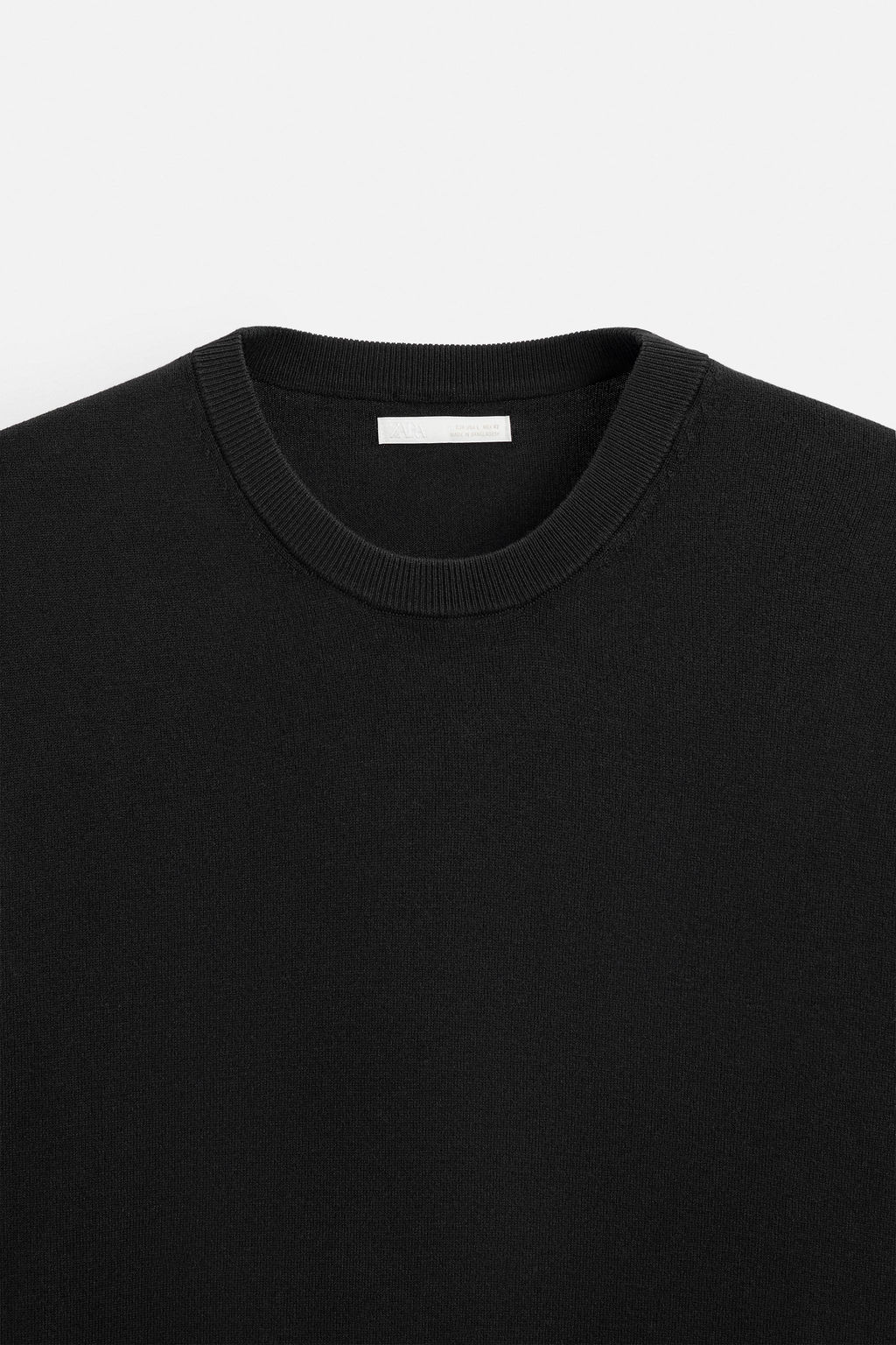 REGULAR FIT KNIT T-SHIRT - Zara фото 9
