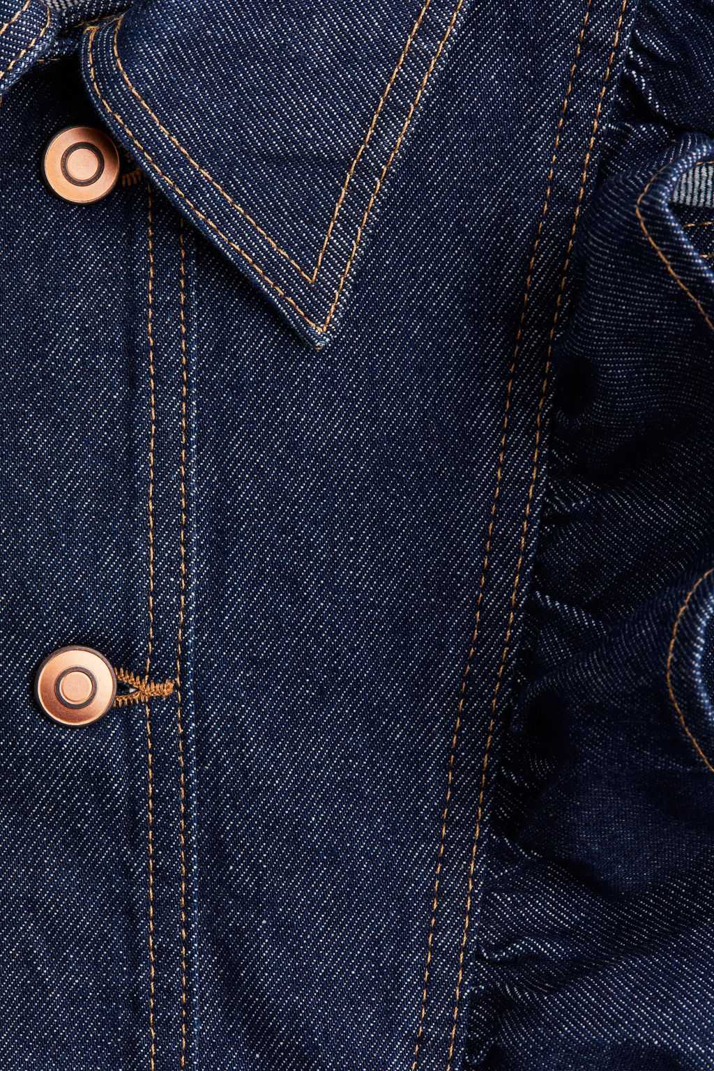 Cazadora denim con volantes - H&m фото 6