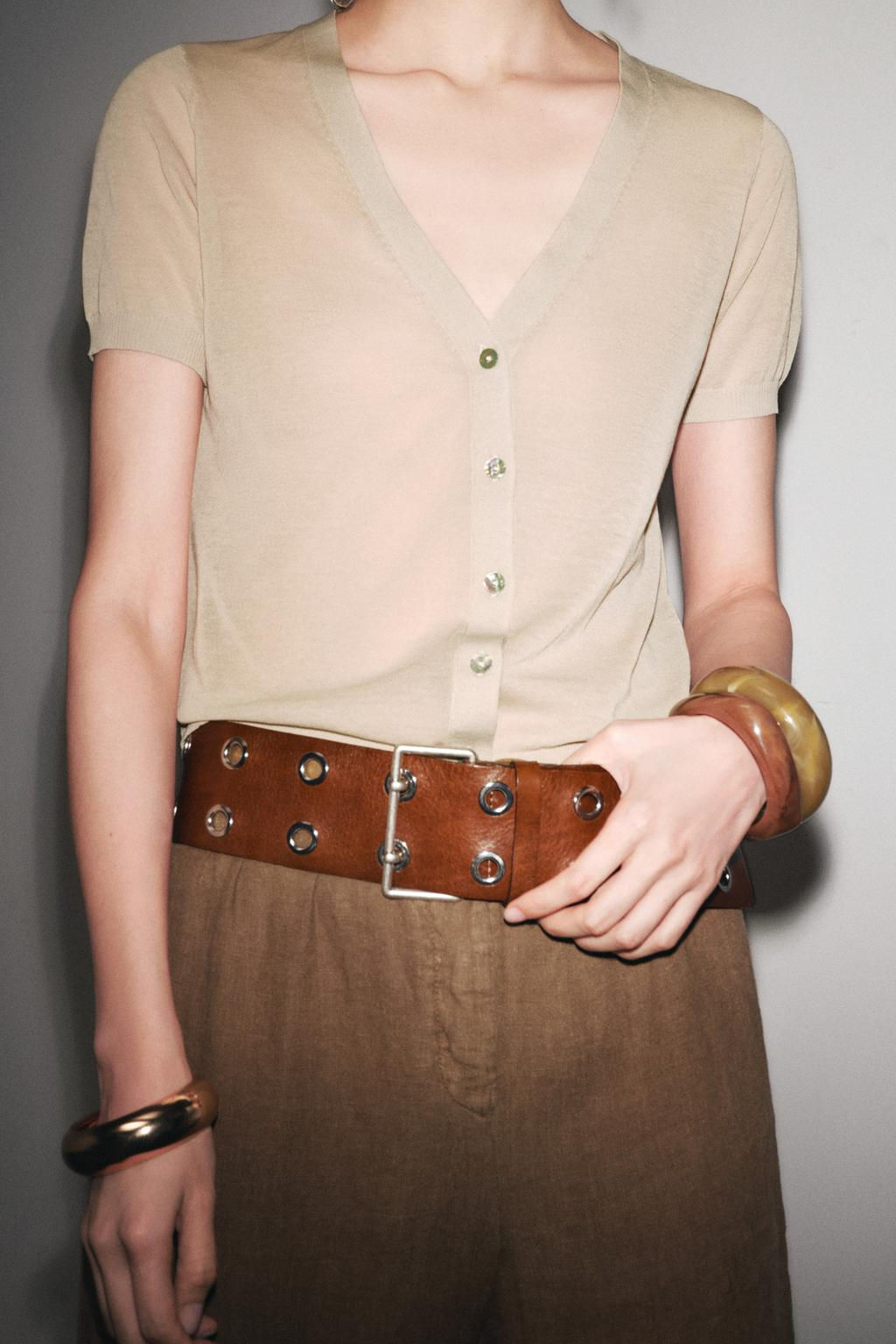 EXTRA FINE KNIT TOP - Zara фото 6