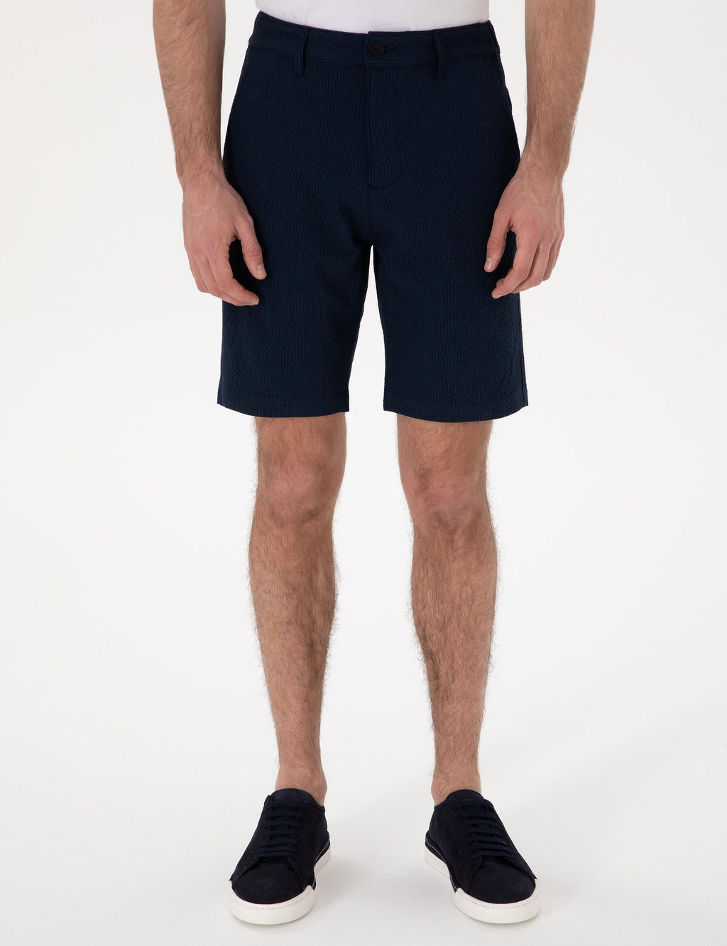 Lacivert Slim Fit Dokuma _ort - Pierre cardin фото 2
