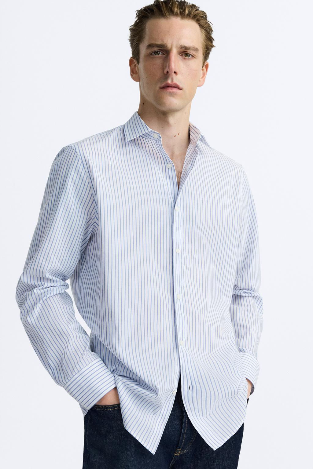 STRIPED SHIRT - Zara фото 5
