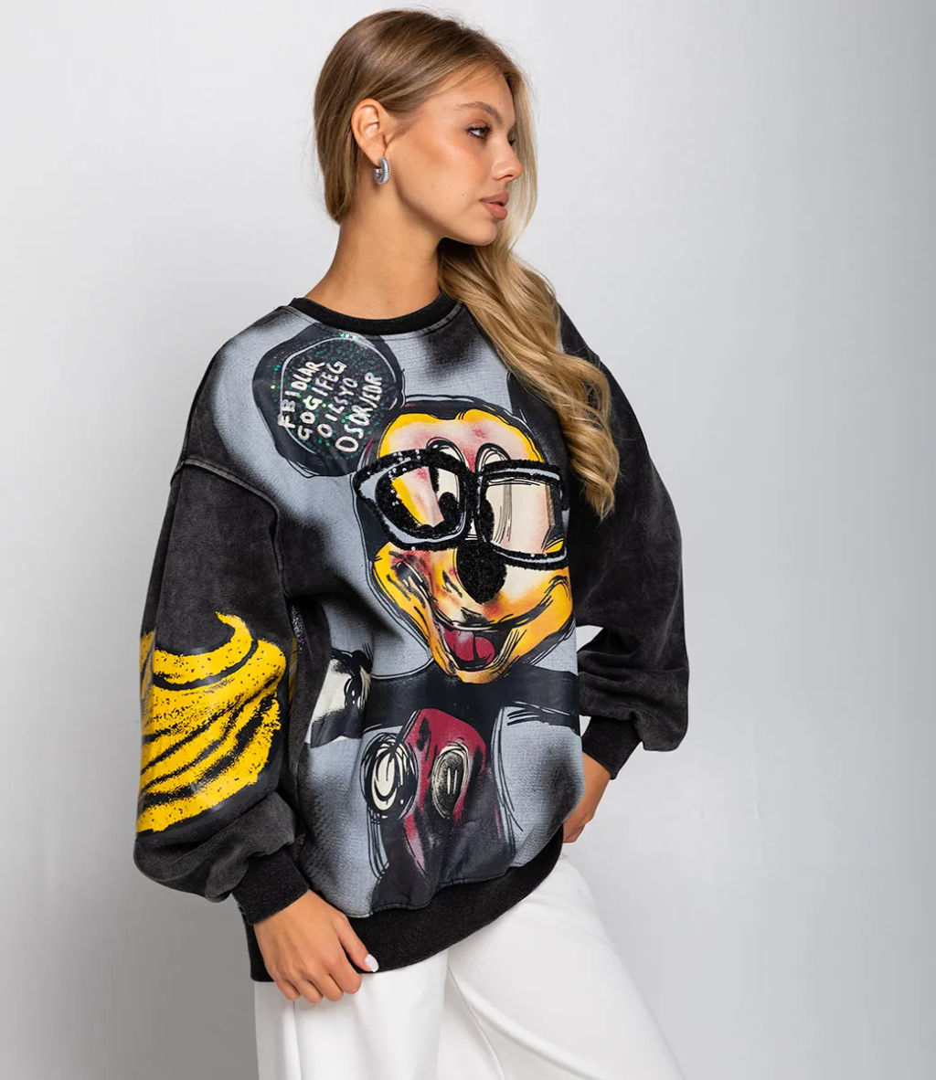 Свитшот #КТ6351 - Dommod фото 3