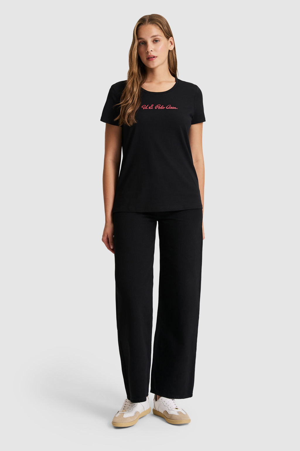Kad_n Siyah Basic Ti__rt - U.s. polo assn фото 4