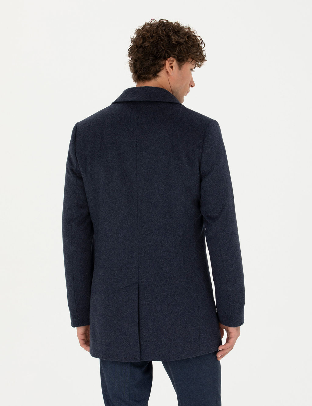 _ndigo Y_n Kar___ml_ Ekstra Slim Fit Ka_e Kaban