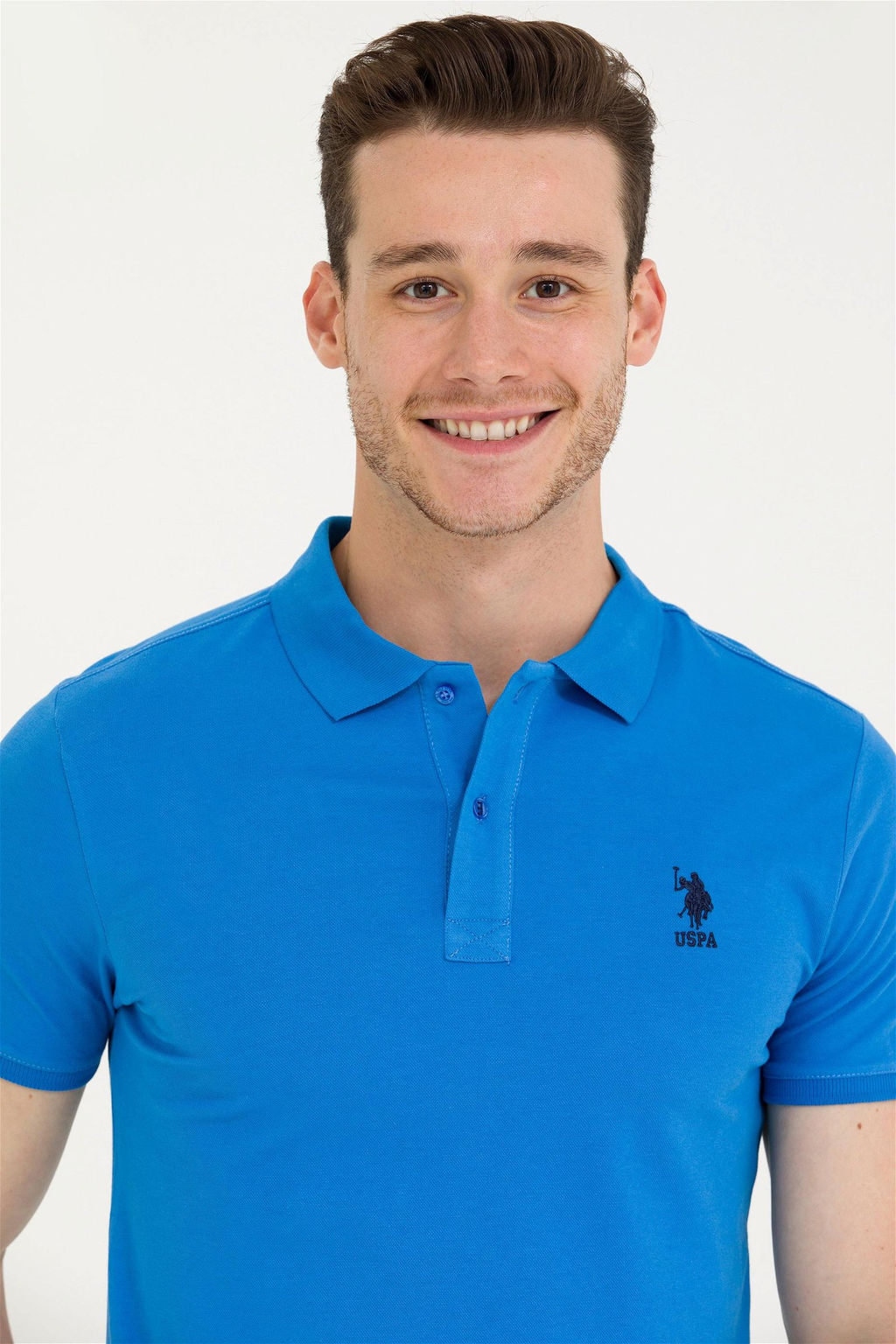 Мужская футболка Saks Basic с воротником-поло - U.s. polo assn фото 2