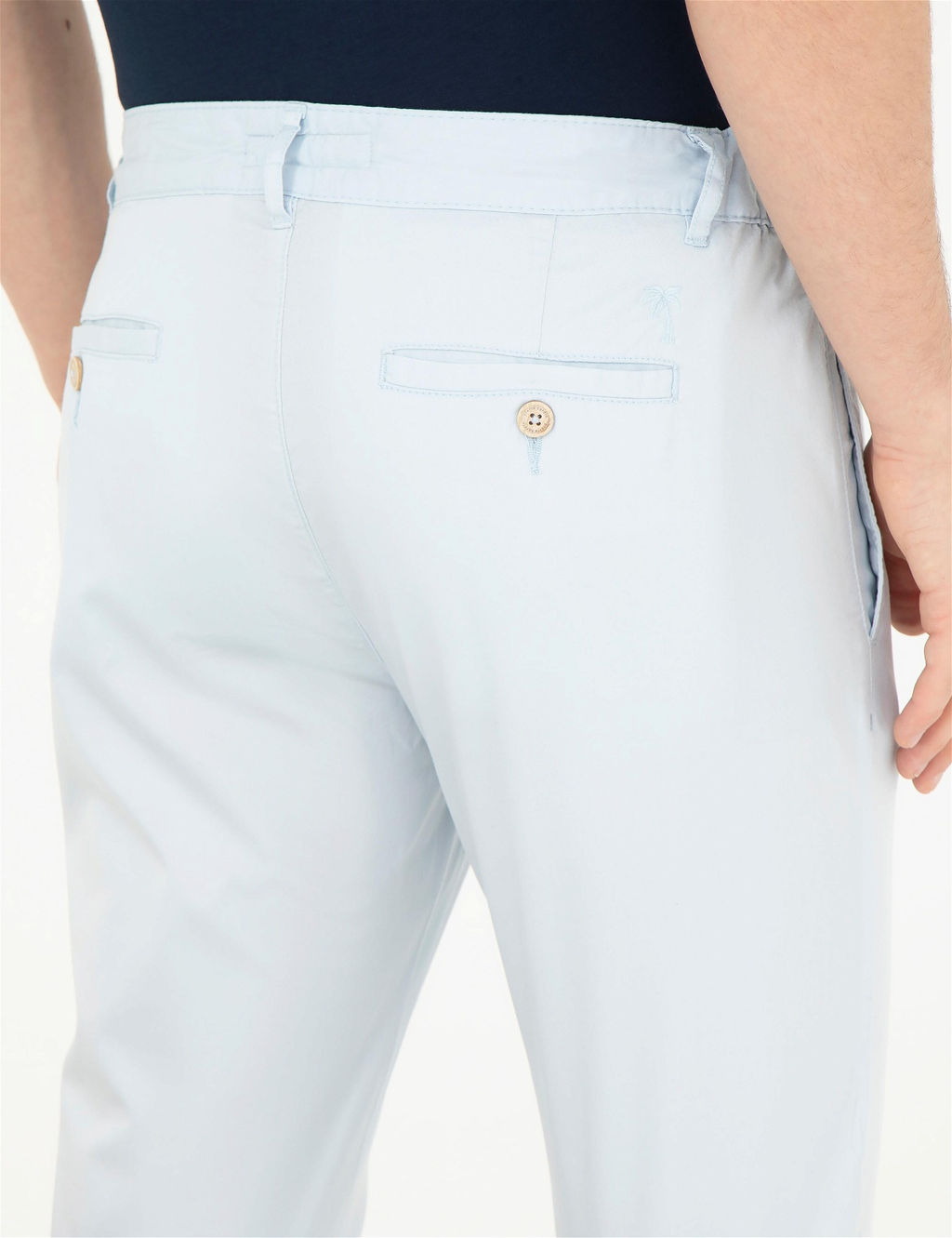 Mavi Slim Fit Kanvas Pantolon