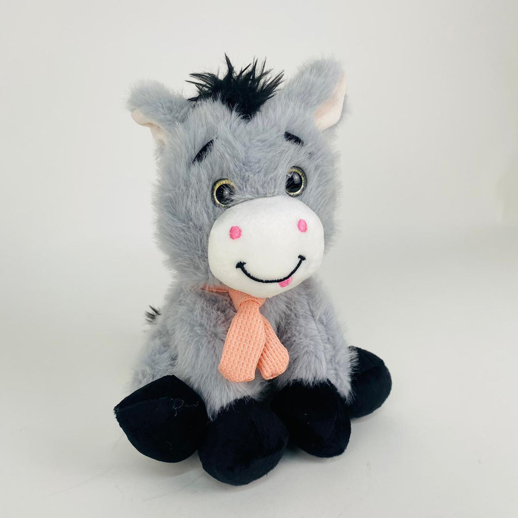 Мягкая игрушка Ослик сидячий 25 см (арт. 7073/25) - Storyland фото 2