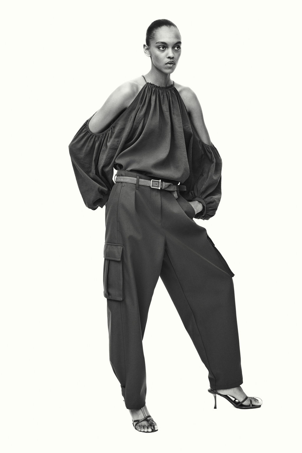 Pantal?n cargo con perneras barrel - H&m фото 5