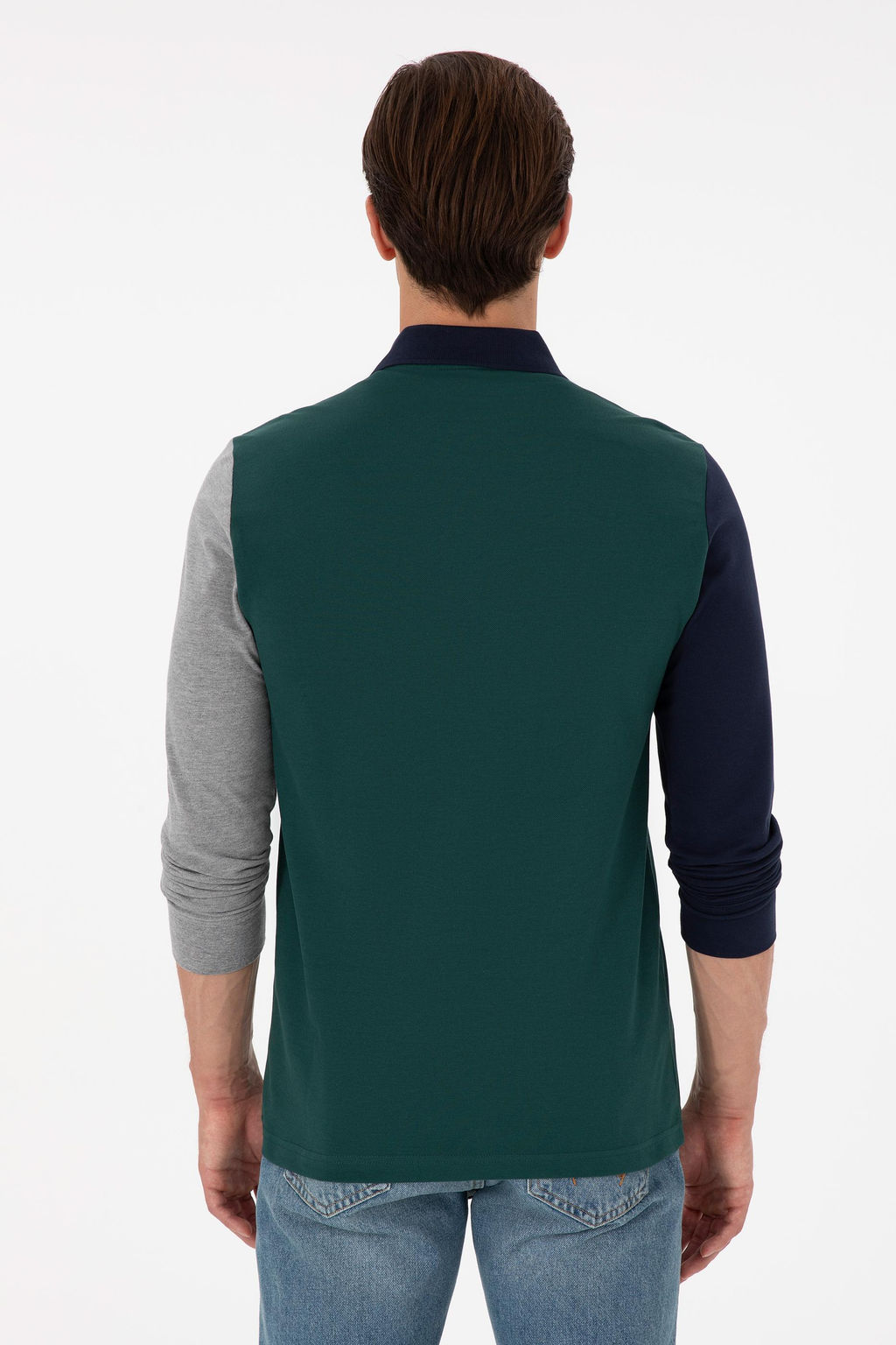 Мужской темно-зеленый свитшот Неожиданная скидка в корзине - U.s. polo assn фото 5