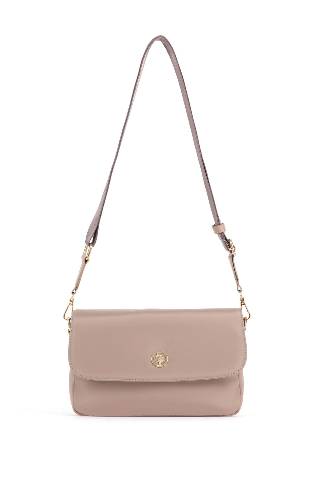 Женская бежевая сумка через плечо Неожиданная скидка в корзине - U.s. polo assn фото 6