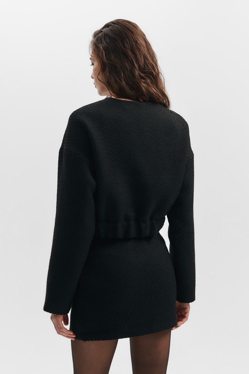 Бомбер из твида - Mollis фото 5