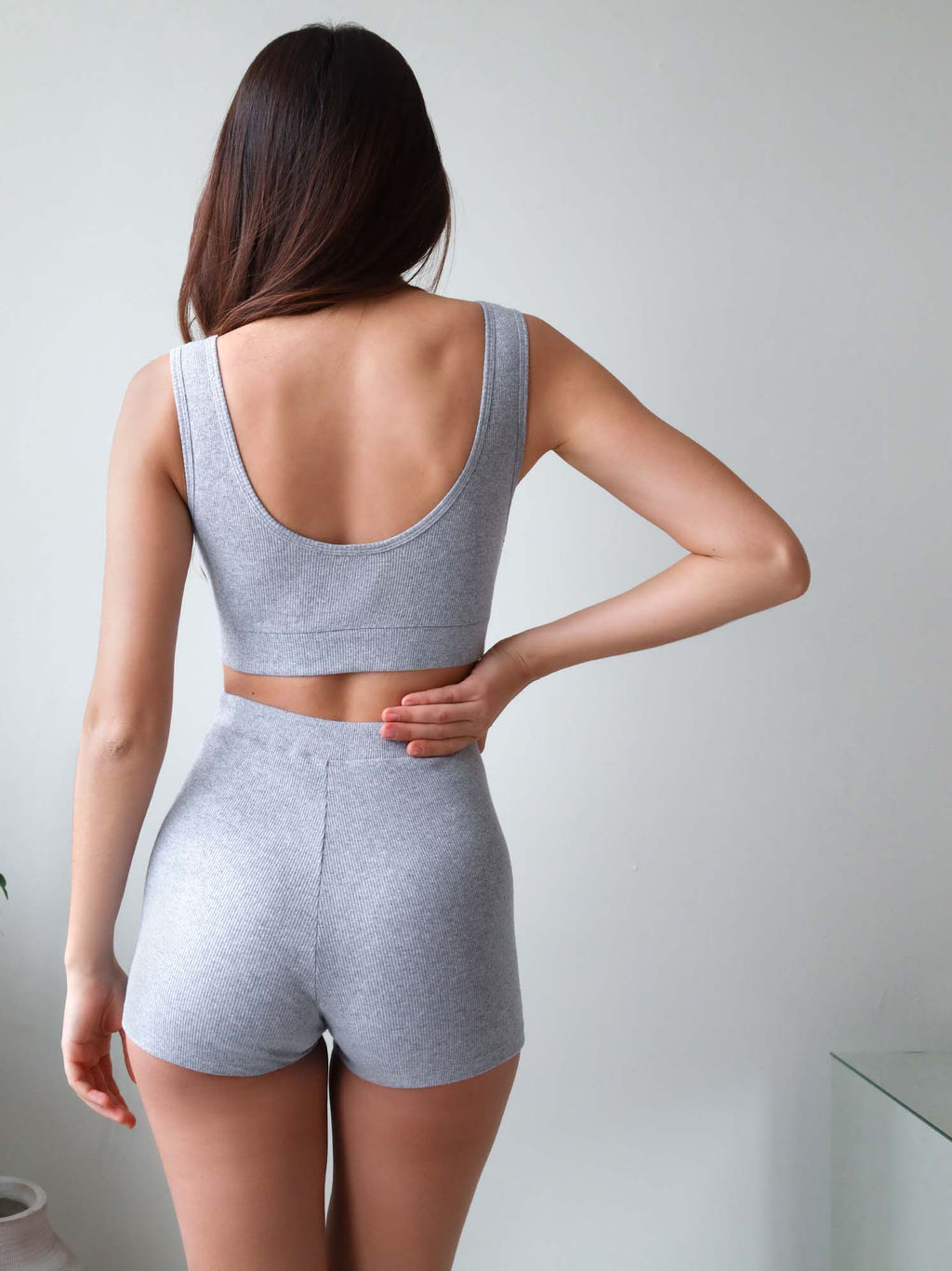 MY Топ бралетт на широких бретелях жен. рубчик DT402  фото 13