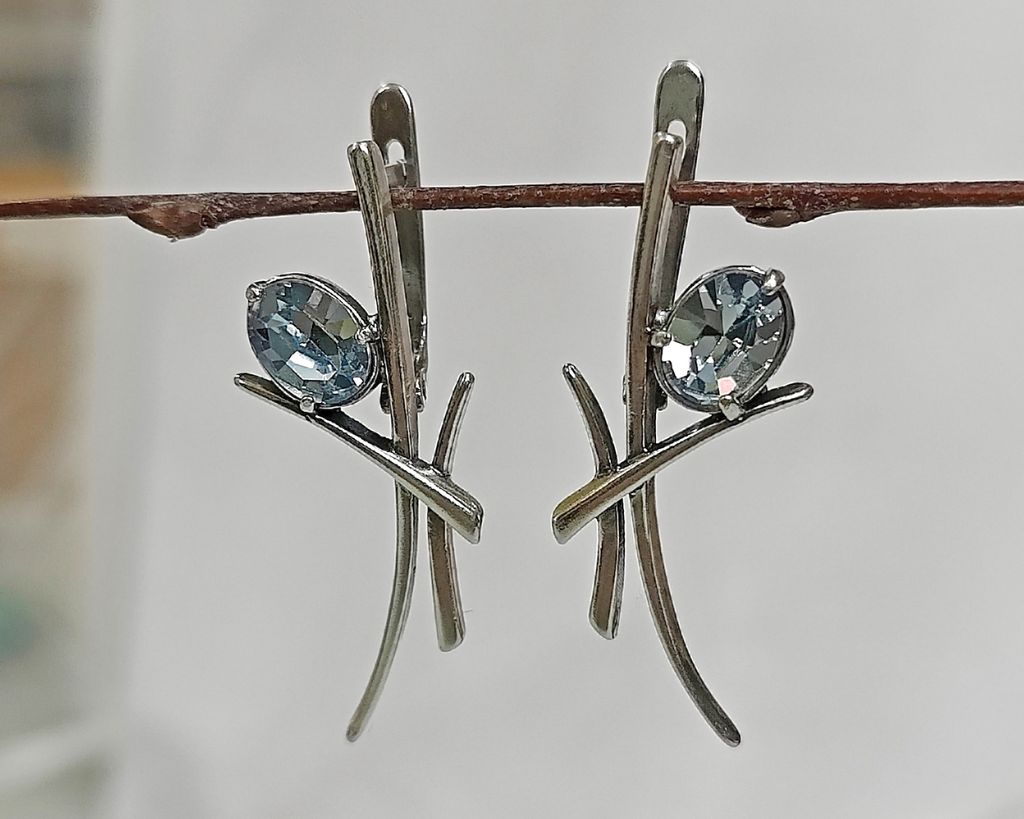 Серьги "Штрих"