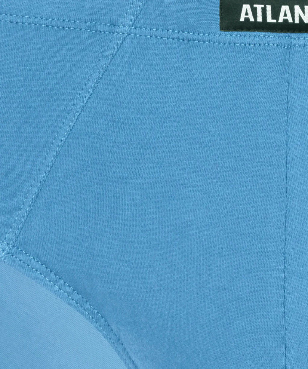 ATLANTIC 5SMP-003/01 Трусы классика Solid - набор 5 шт. темно-синий + кобальт + голубой + голубой + светло-голубой  фото 7