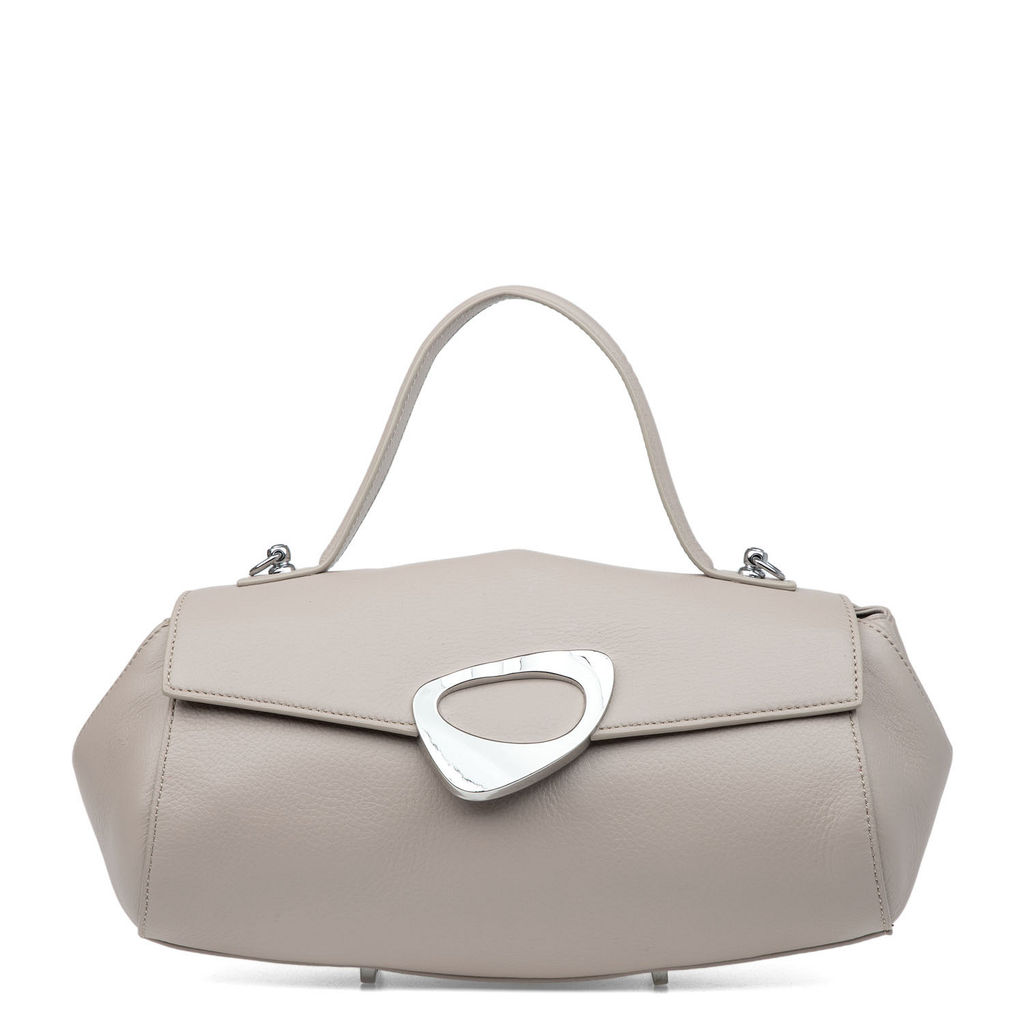 Y2640-1P beige, Женская кожаная сумка, Barcelo Biagi