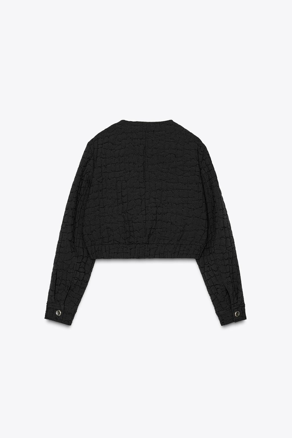 QUILTED BOMBER JACKET - Zara фото 12