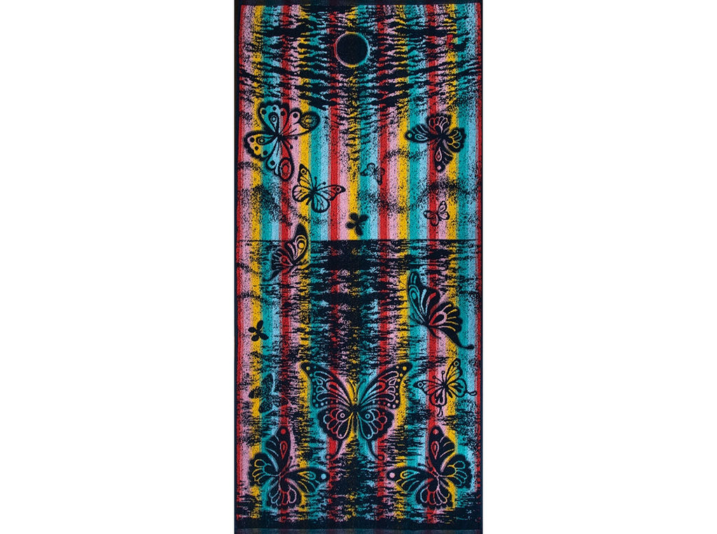 Полотенце махровое 6с102.411ж1 Лунная дорожка (т.радужка) 67х150см