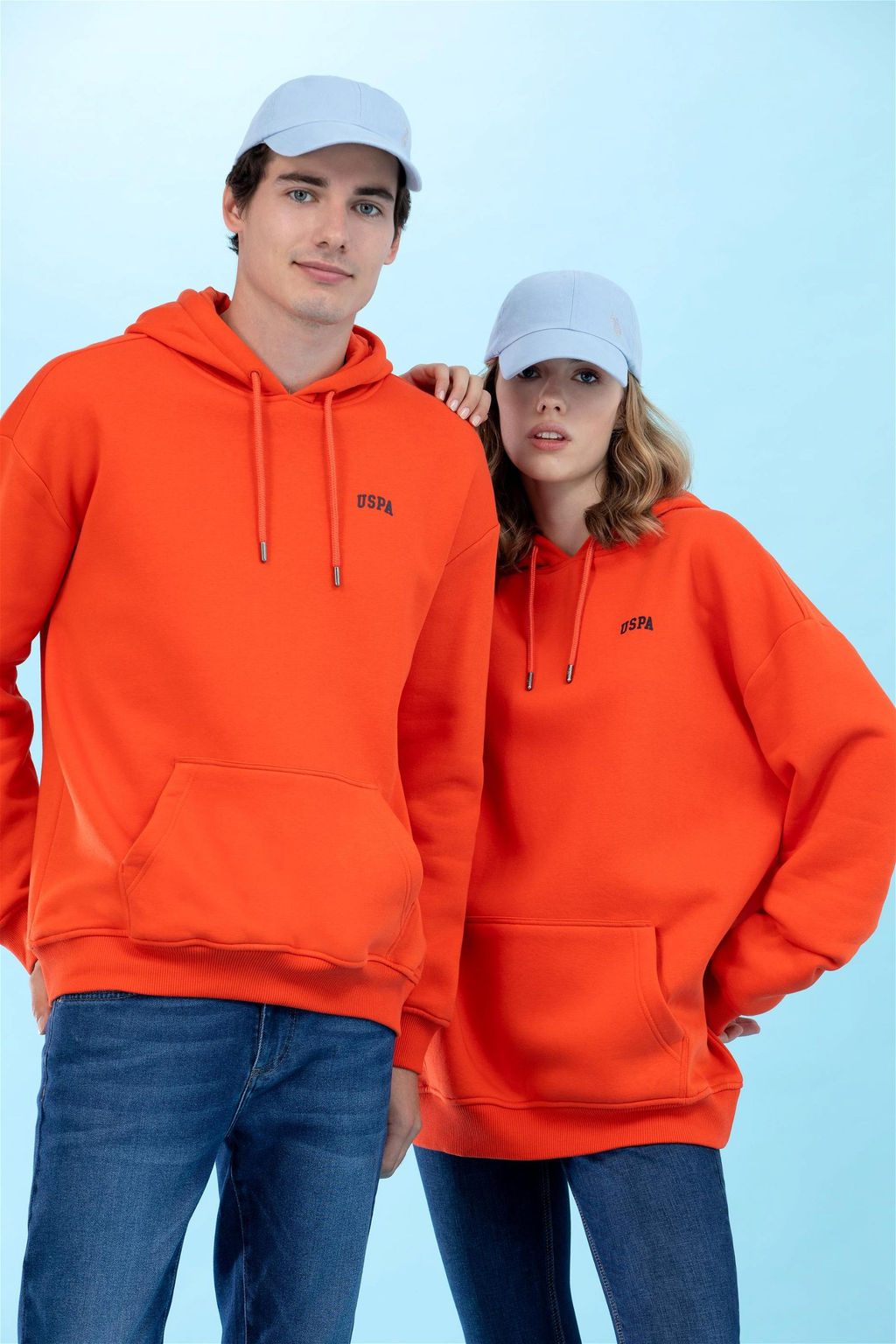 U. S. Polo Assn Мужской оранжевый базовый свитшот Неожиданная скидка в корзине - U.s. polo assn фото 2