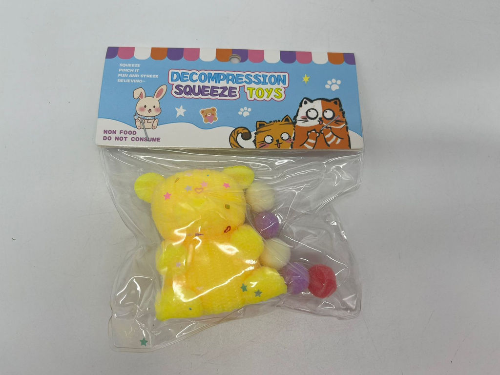 Мякиш антистресс SQUEEZE TOYS - Мишка 16 шт в уп - Storyland фото 4