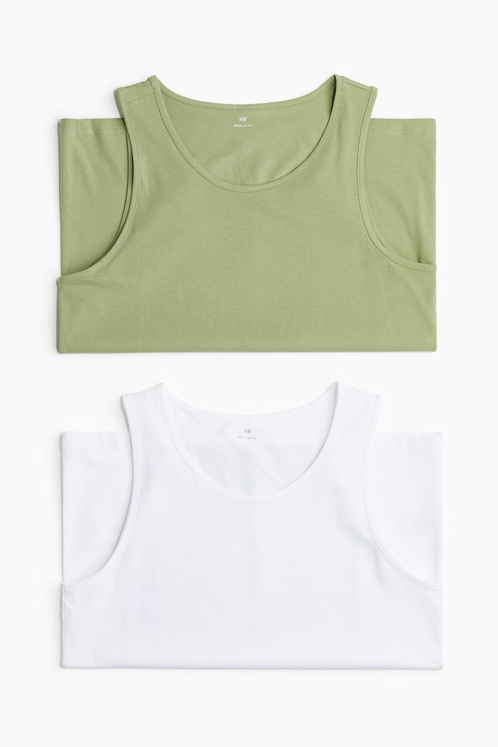 Pack de 2 camisetas sin mangas Regular Fit - H&m фото 2